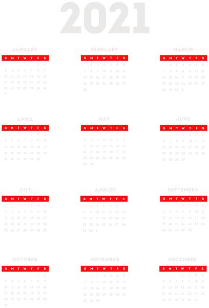 Календарь 2022 года PNG
