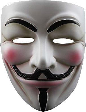 Anonymous mask PNG image free Download 