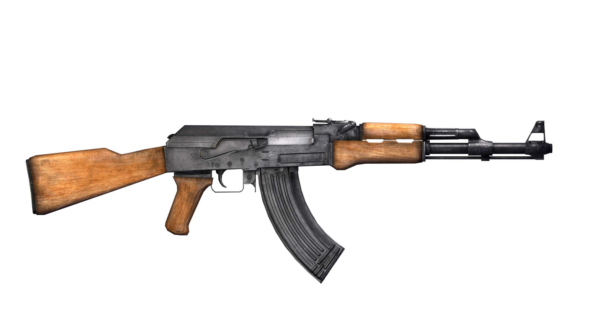 AKM, Kalash, russian assault rifle PNG