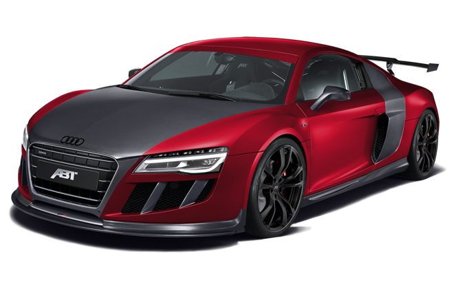 red audi R8 PNG image