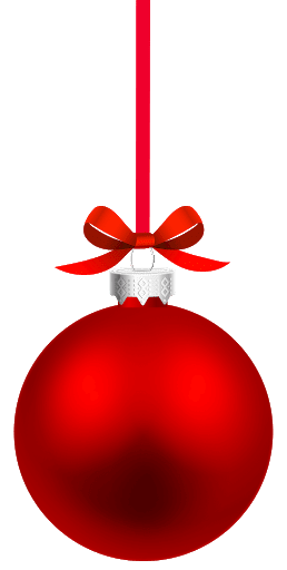 Bolas de navidad PNG