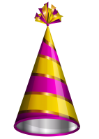 Sombrero de fiesta PNG