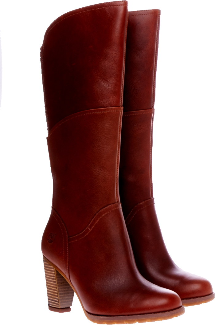 Brown women boots PNG image