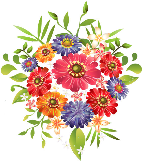 Bouquet flowers PNG