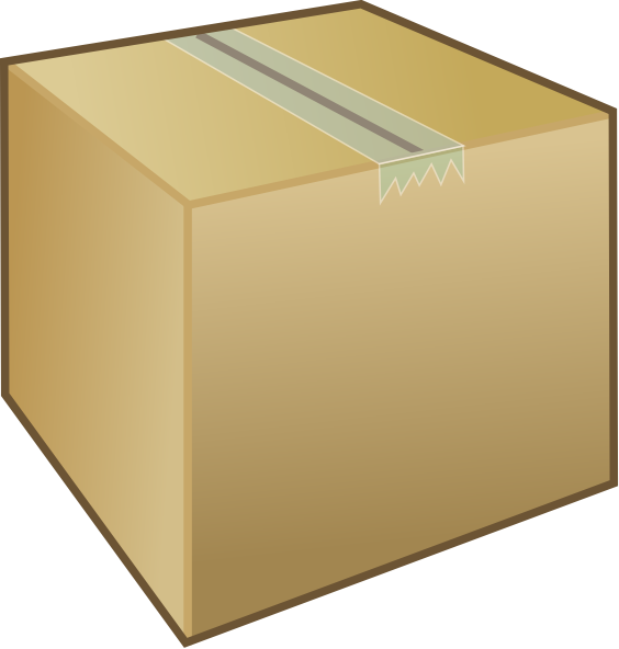 Cardboard box PNG