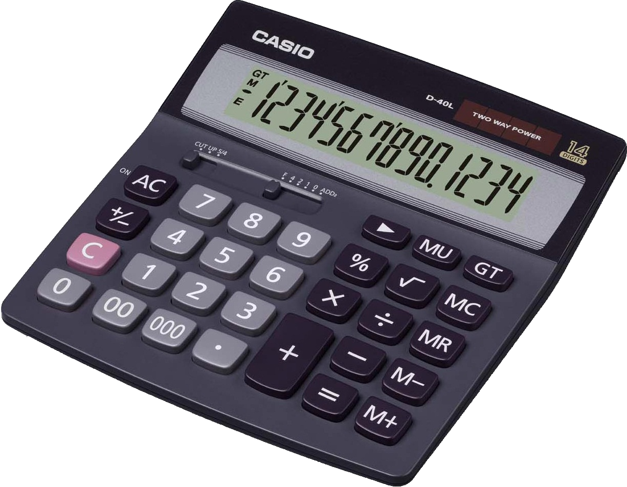 black Calculator PNG images 