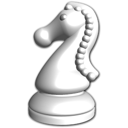 Chess horse icon PNG image