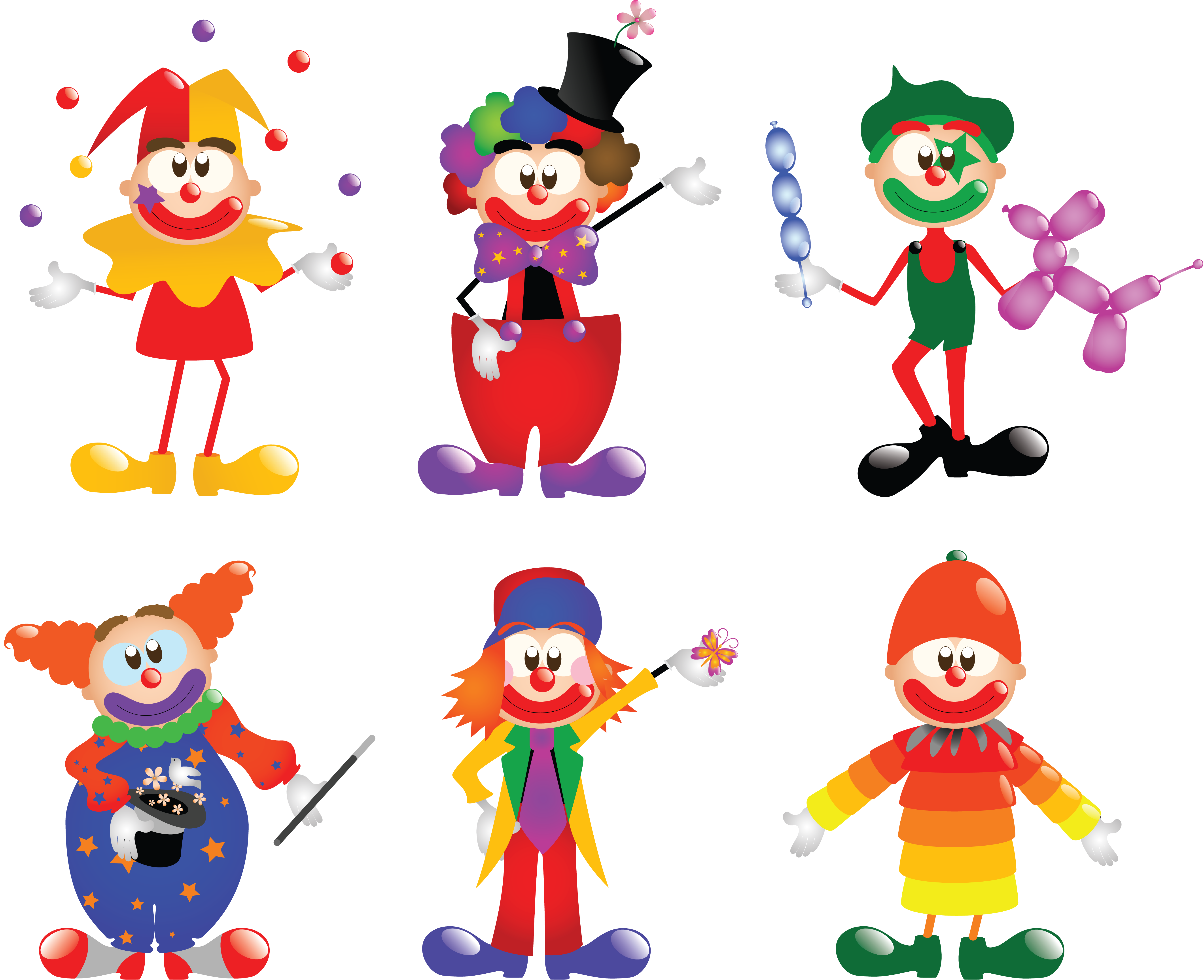 Clown PNG images 