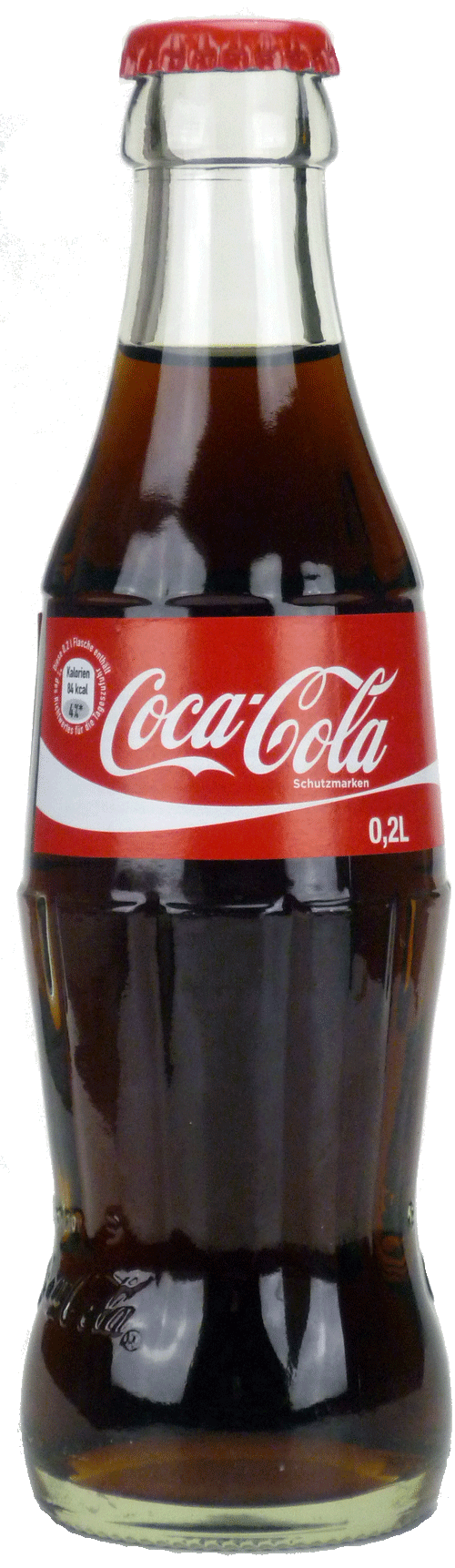 Coca Cola bottle PNG image