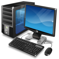 Computadora de escritorio PNG