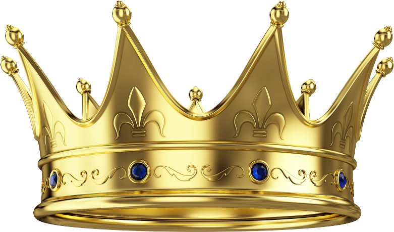 Gold crown PNG