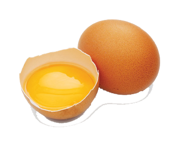 Cracked egg PNG image