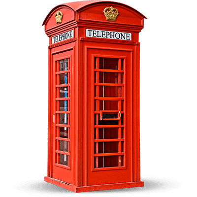 Англия Лондон телефонная будка PNG