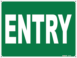 Entry PNG images Download 