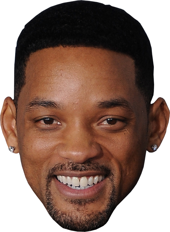 Will smith face PNG image