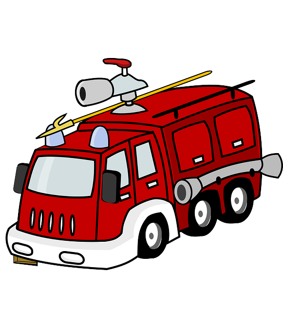 Fire truck PNG images 