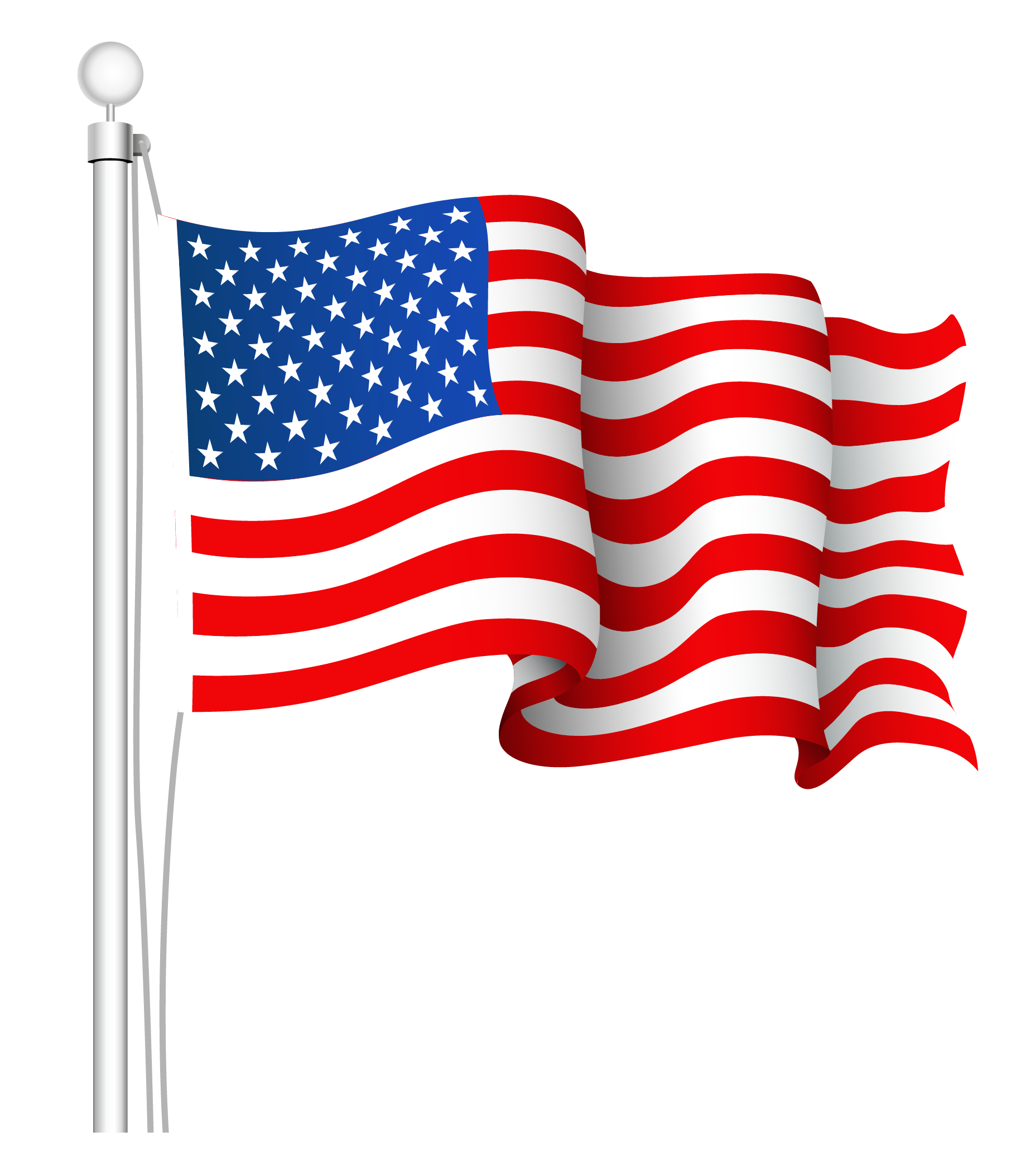 USA flag PNG