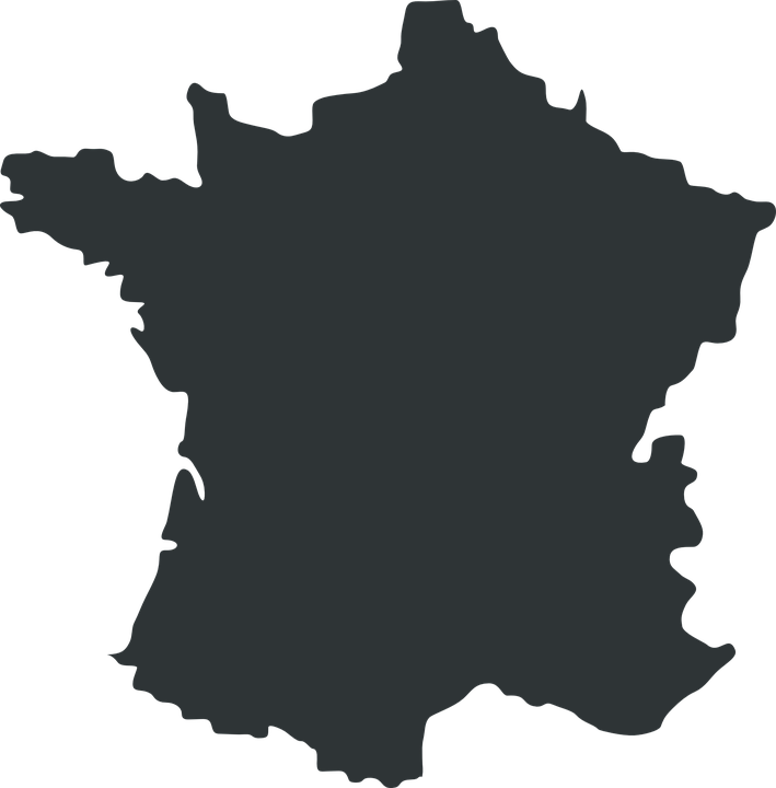 Франция карта PNG