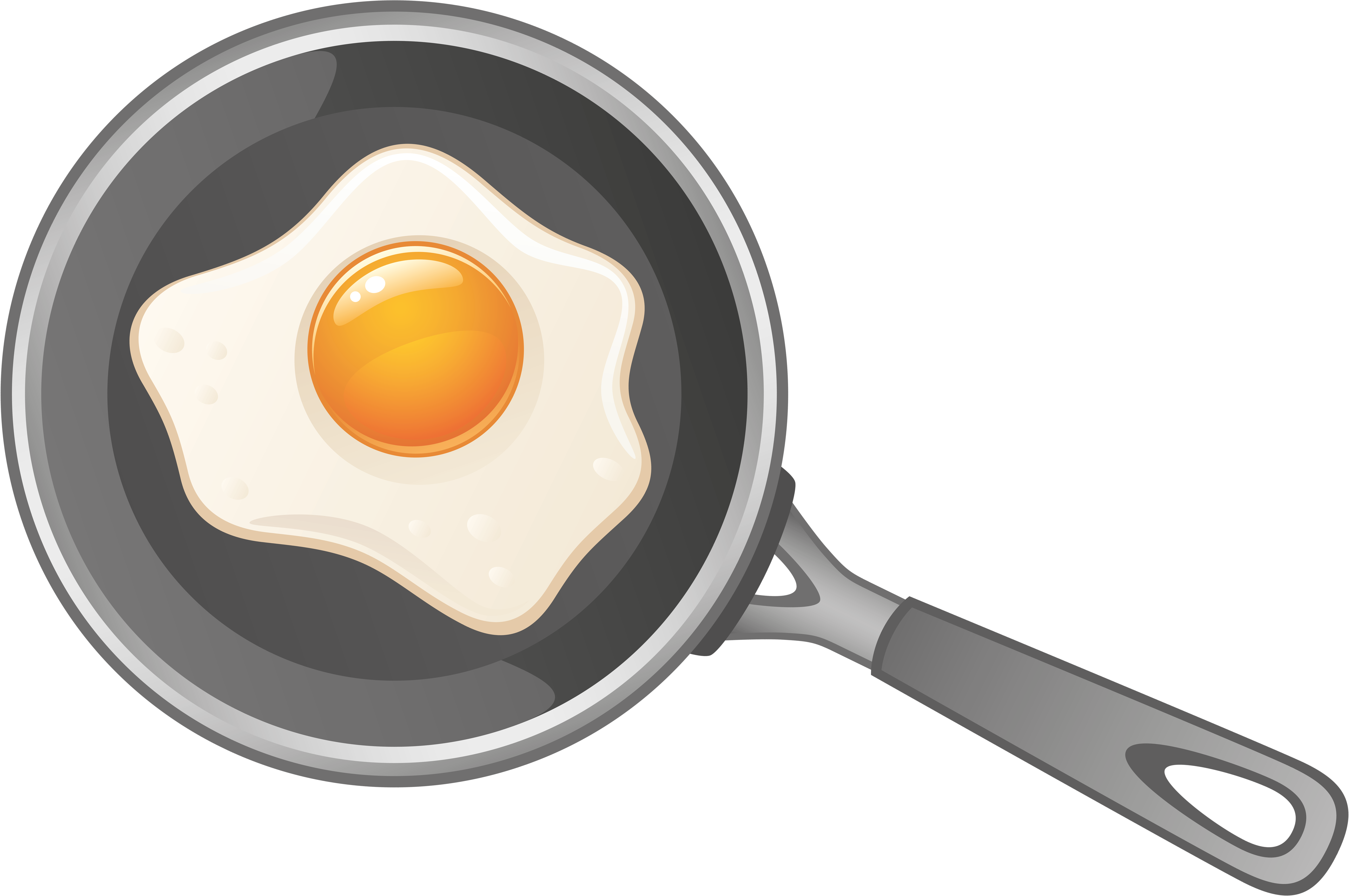 Яичница, жареные яйца PNG