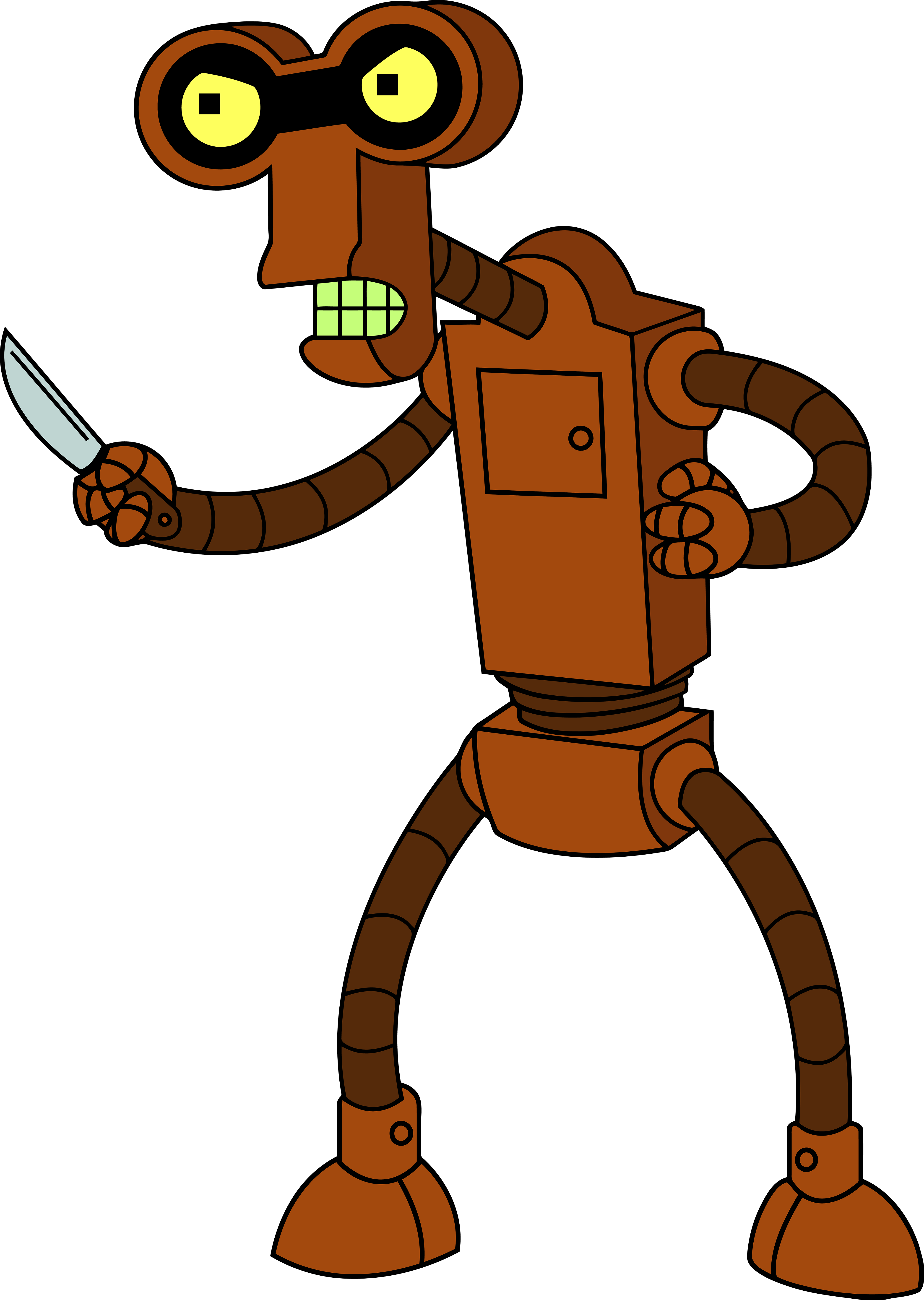 Futurama robot PNG