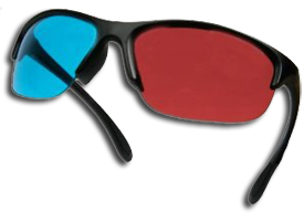 3d cinema glasses PNG image