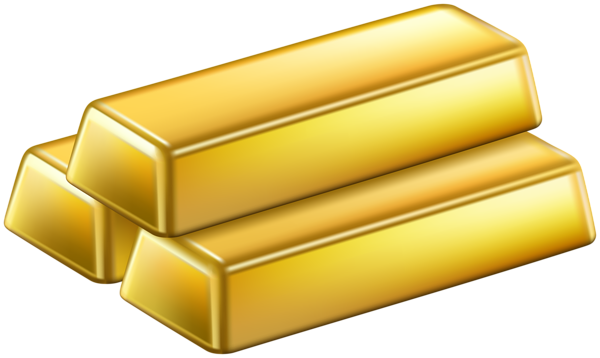 lingotes de oro PNG