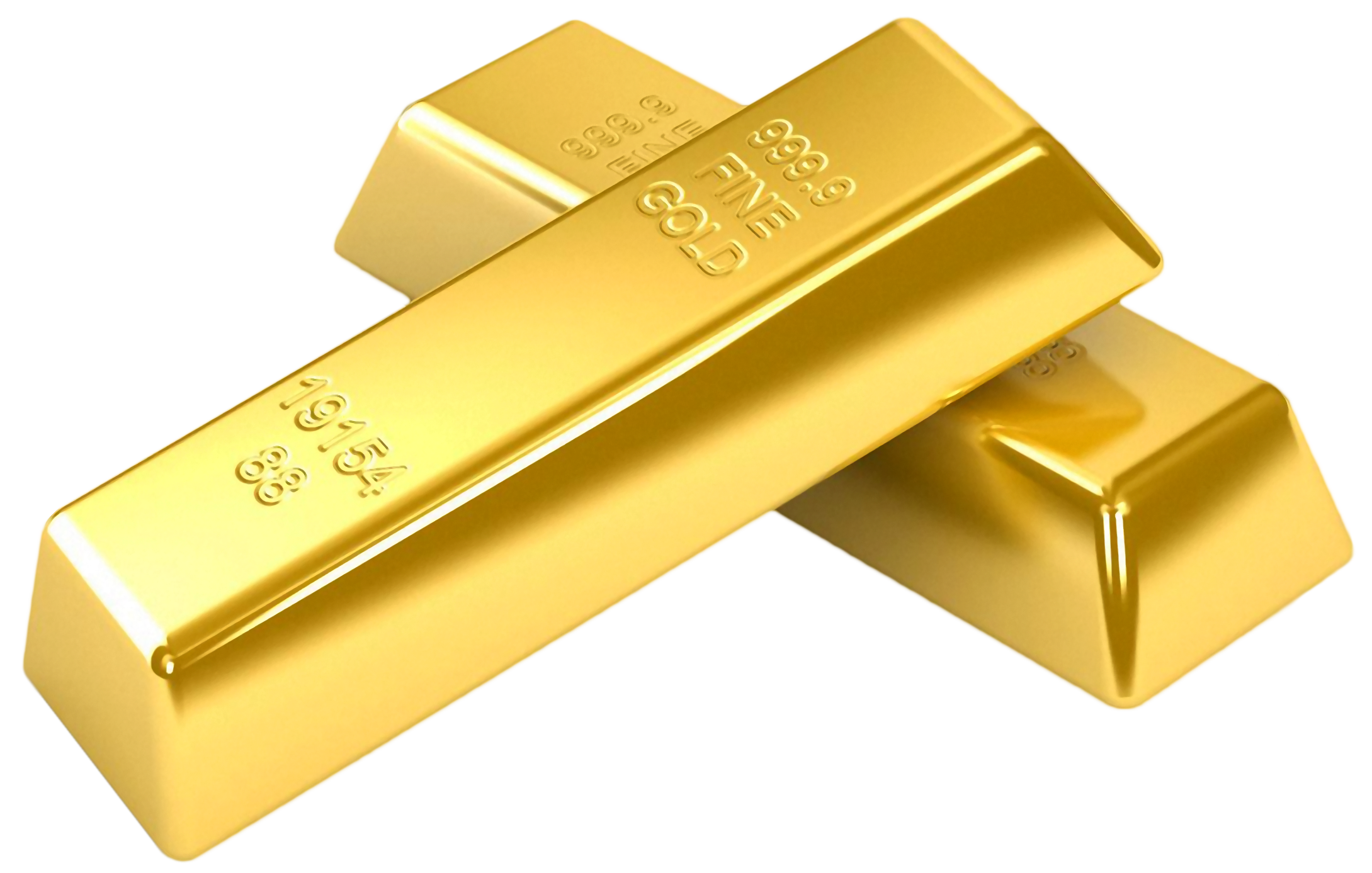 Gold bars PNG image