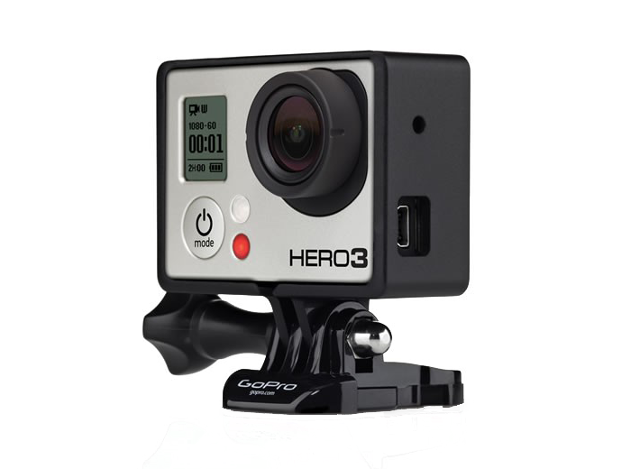 GoPro Hero 3 camera PNG