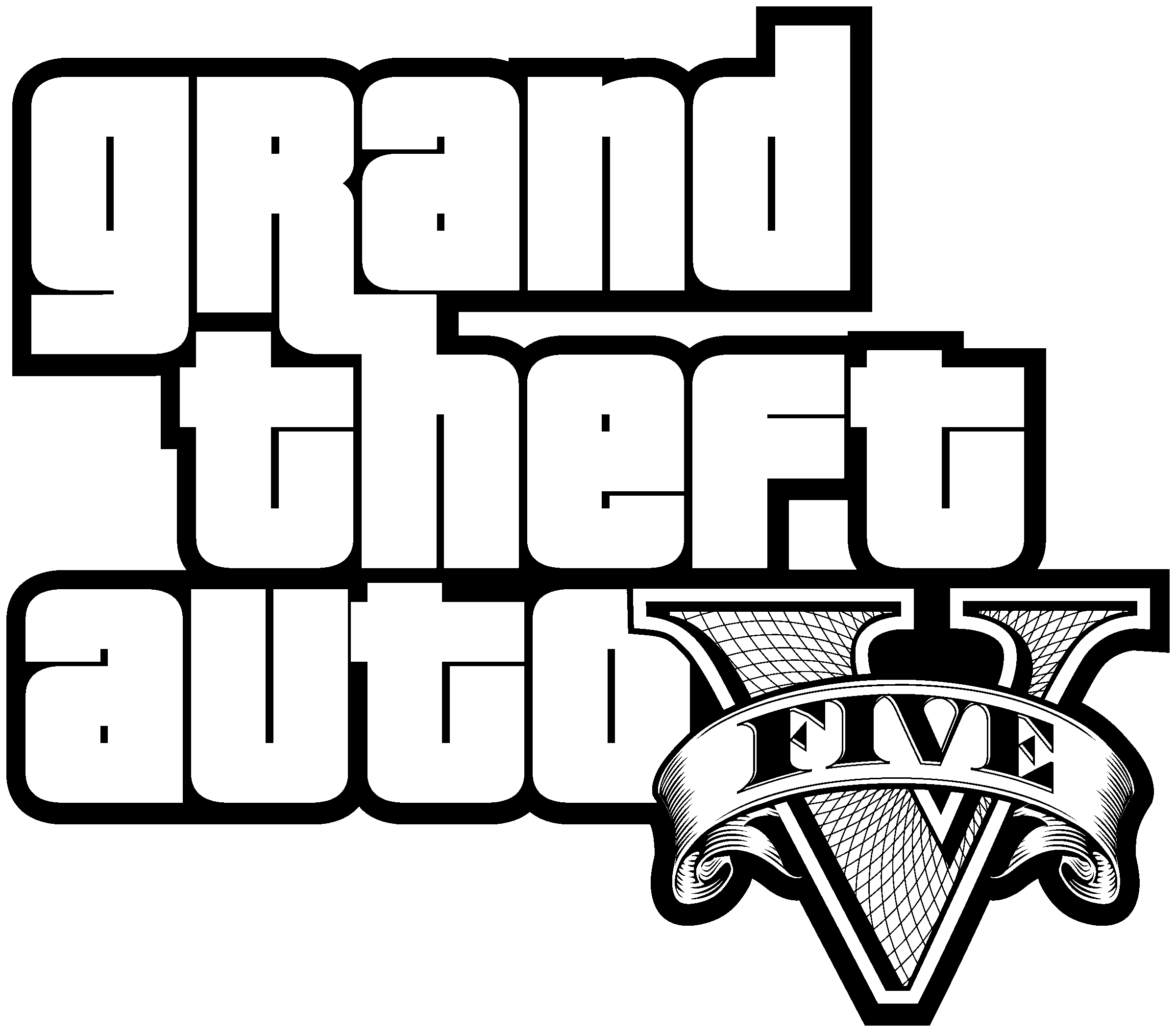 GTA 5 логотип PNG