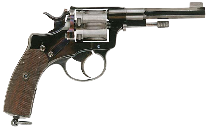 revolver Nagan handgun PNG image