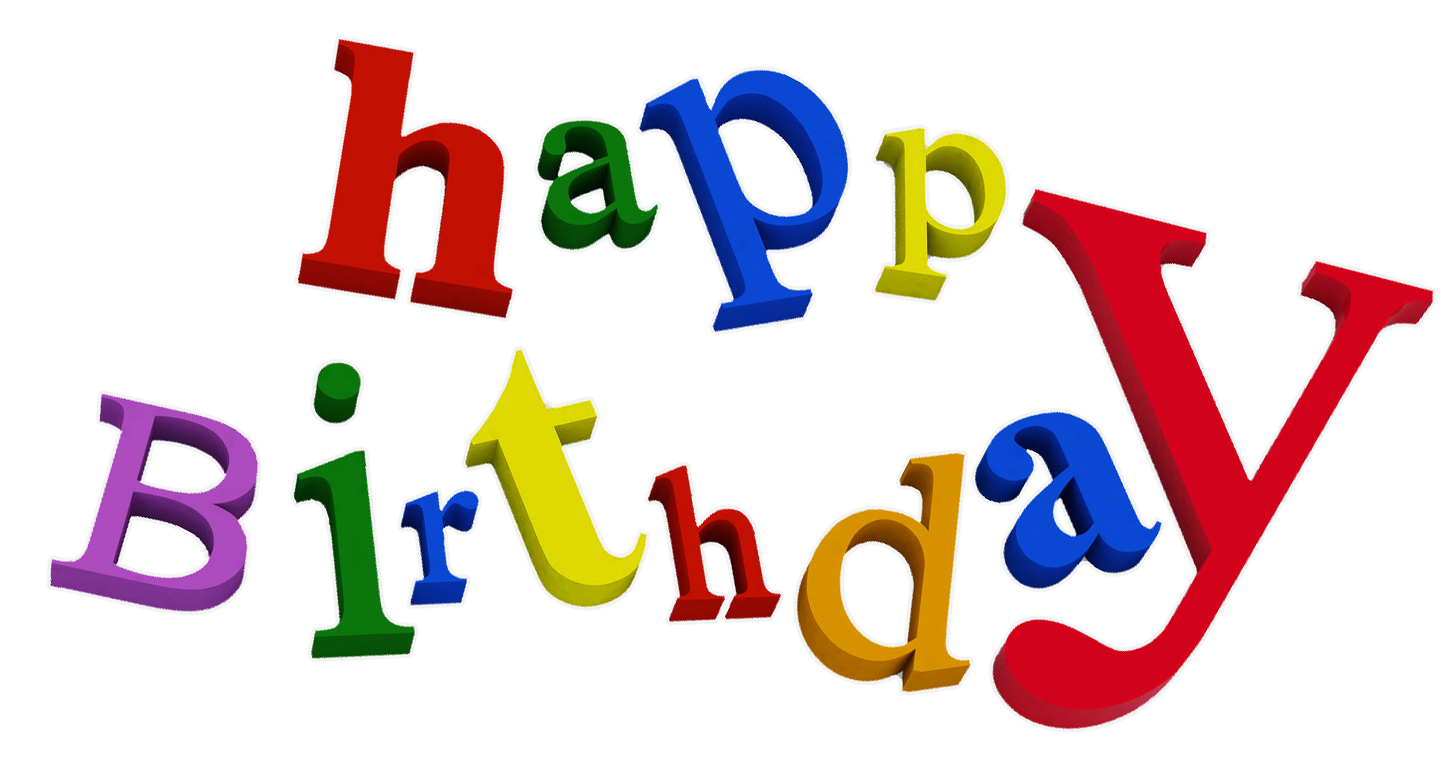 Happy Birthday PNG картинка