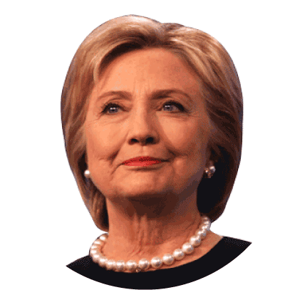 Hillary Clinton PNG