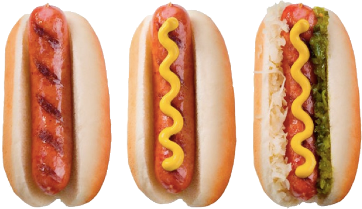 Hot dogs PNG image