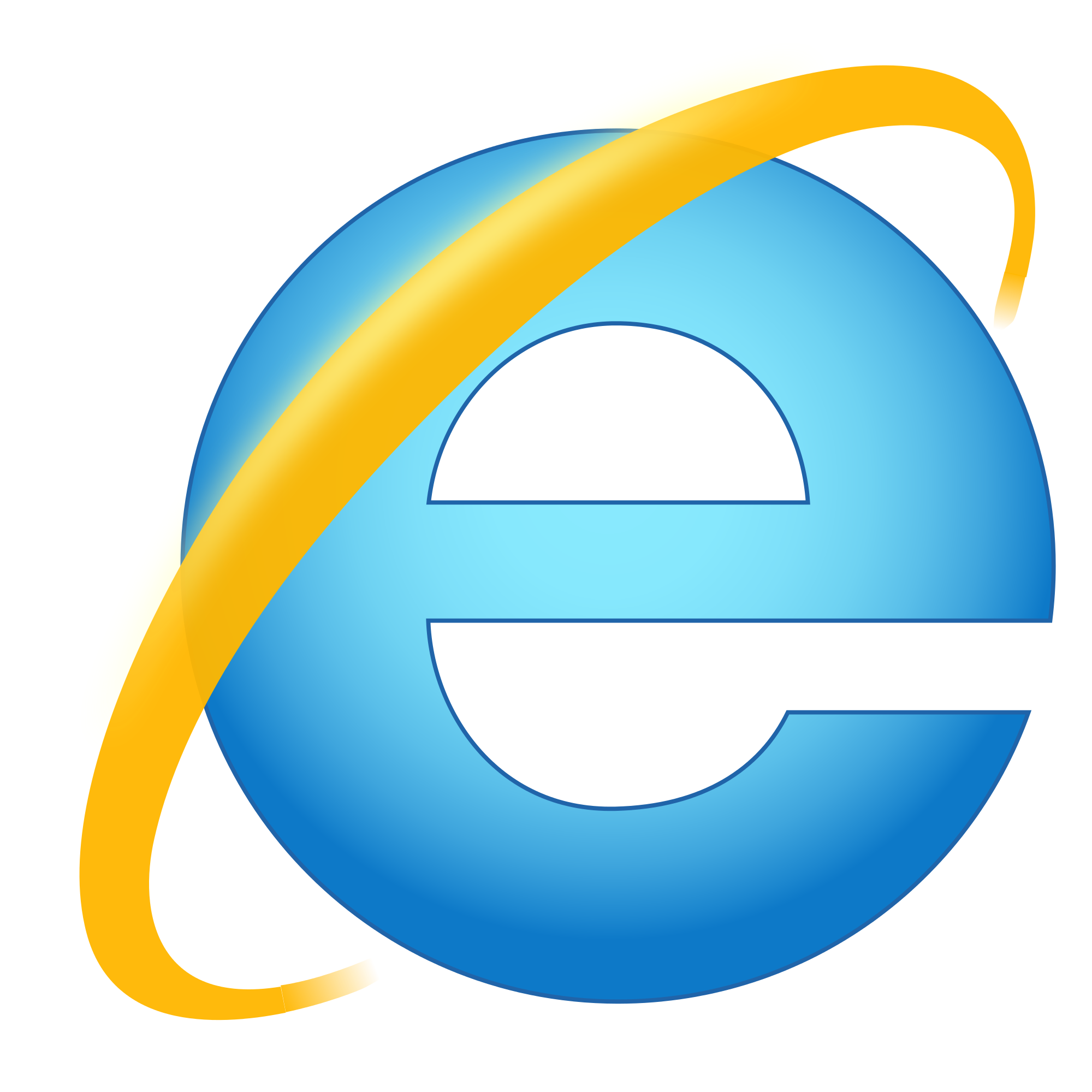 Internet Explorer логотип PNG