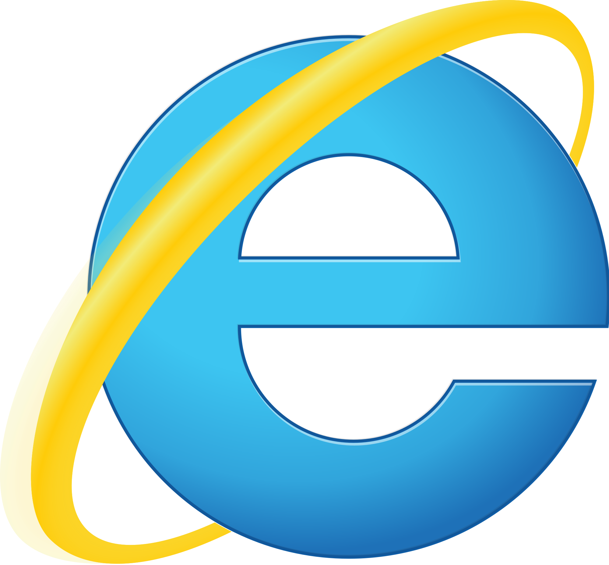 Internet Explorer логотип PNG