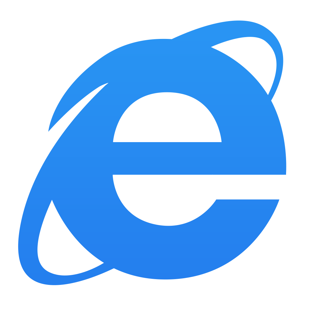 Internet Explorer логотип PNG