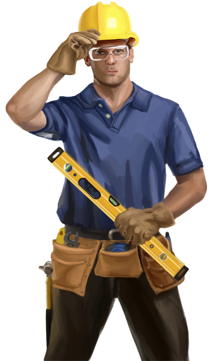 Industrail workers and engineers PNG image free Download 