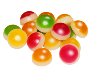 Caramelos de gelatina PNG