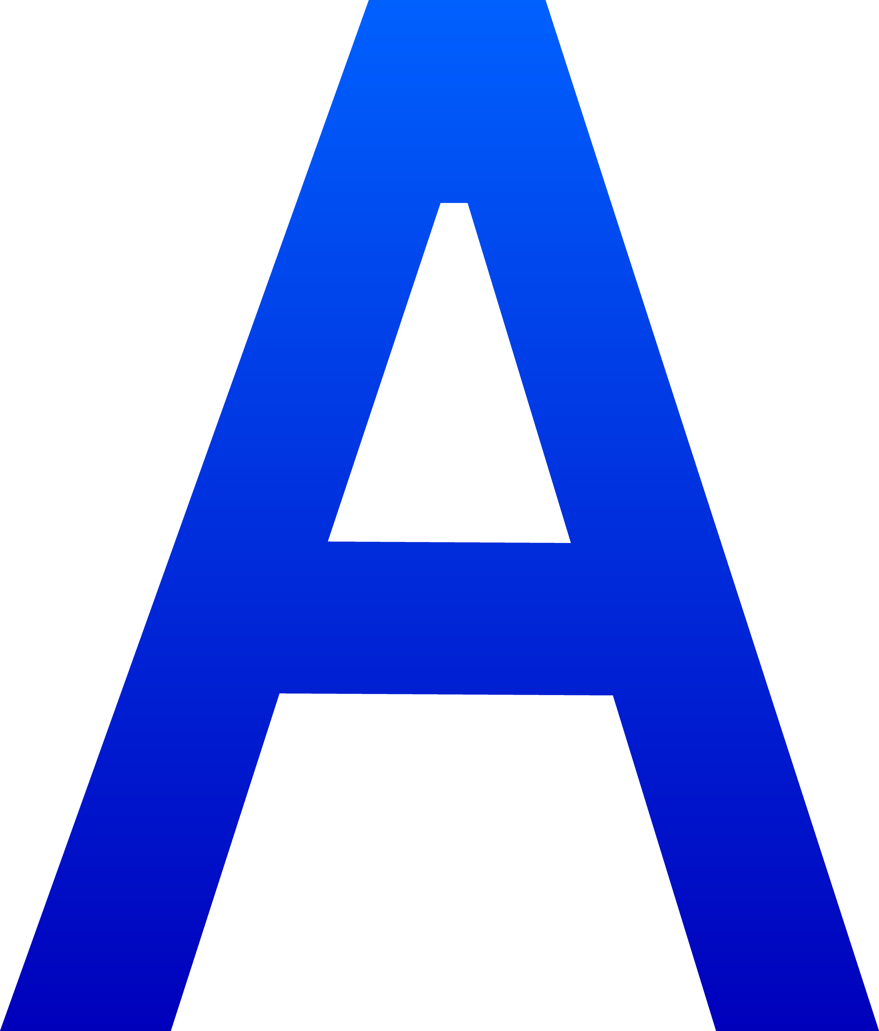 Letter A PNG images free download, a png