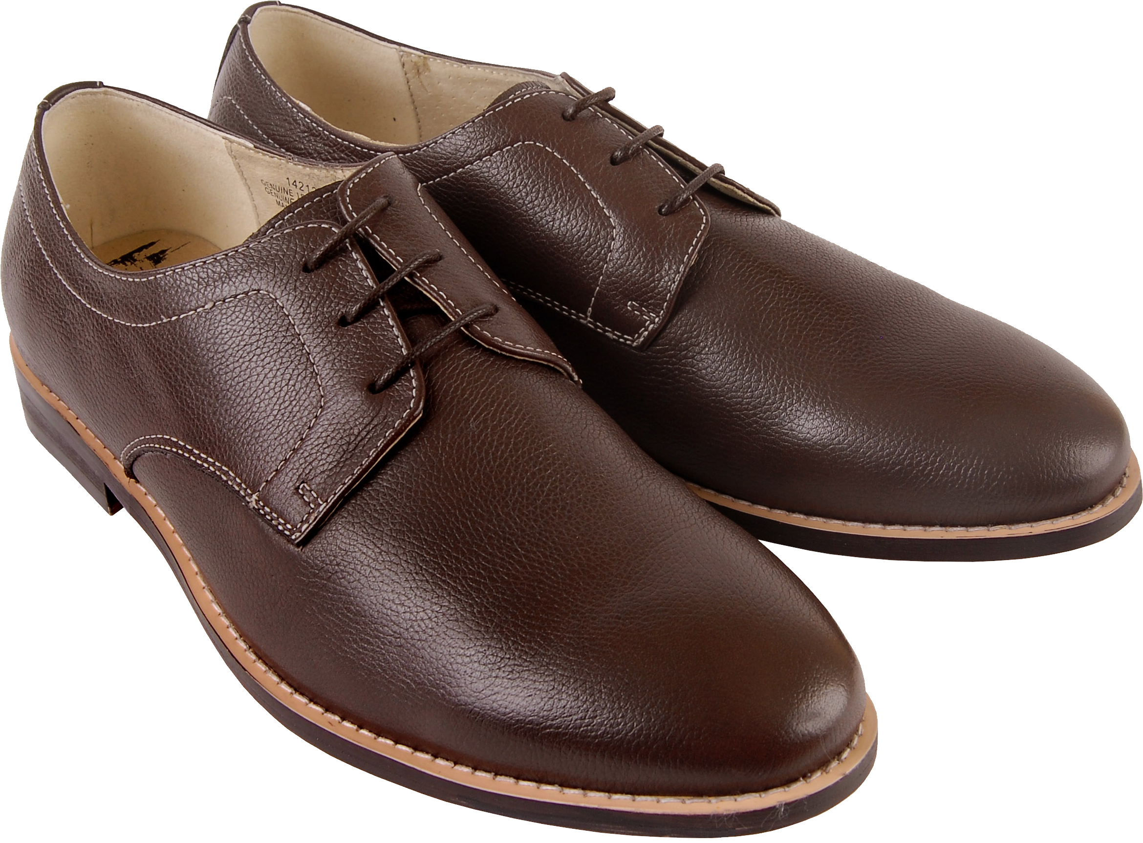 Brown men shoes PNG image