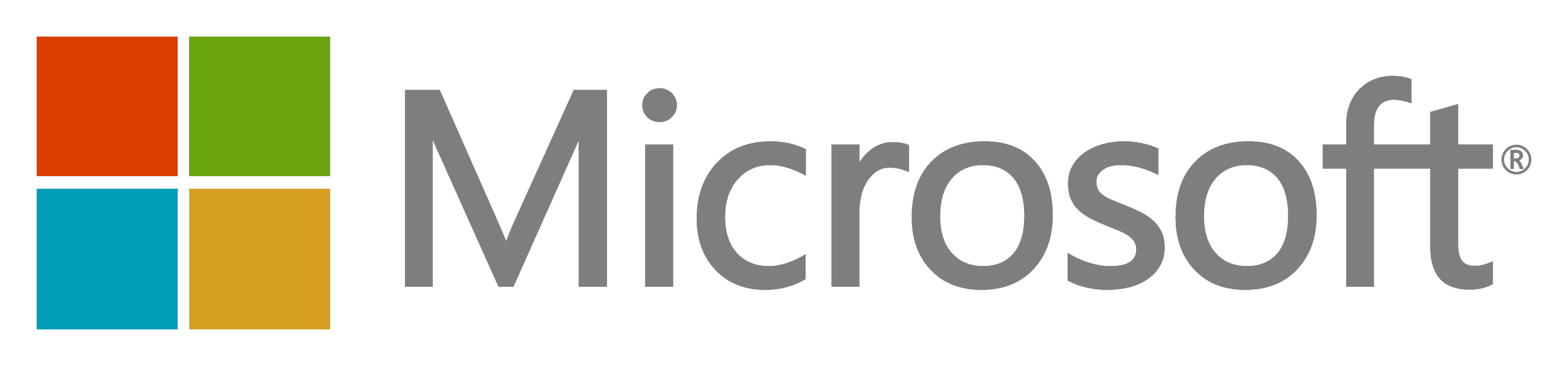 Logotipo de Microsoft PNG