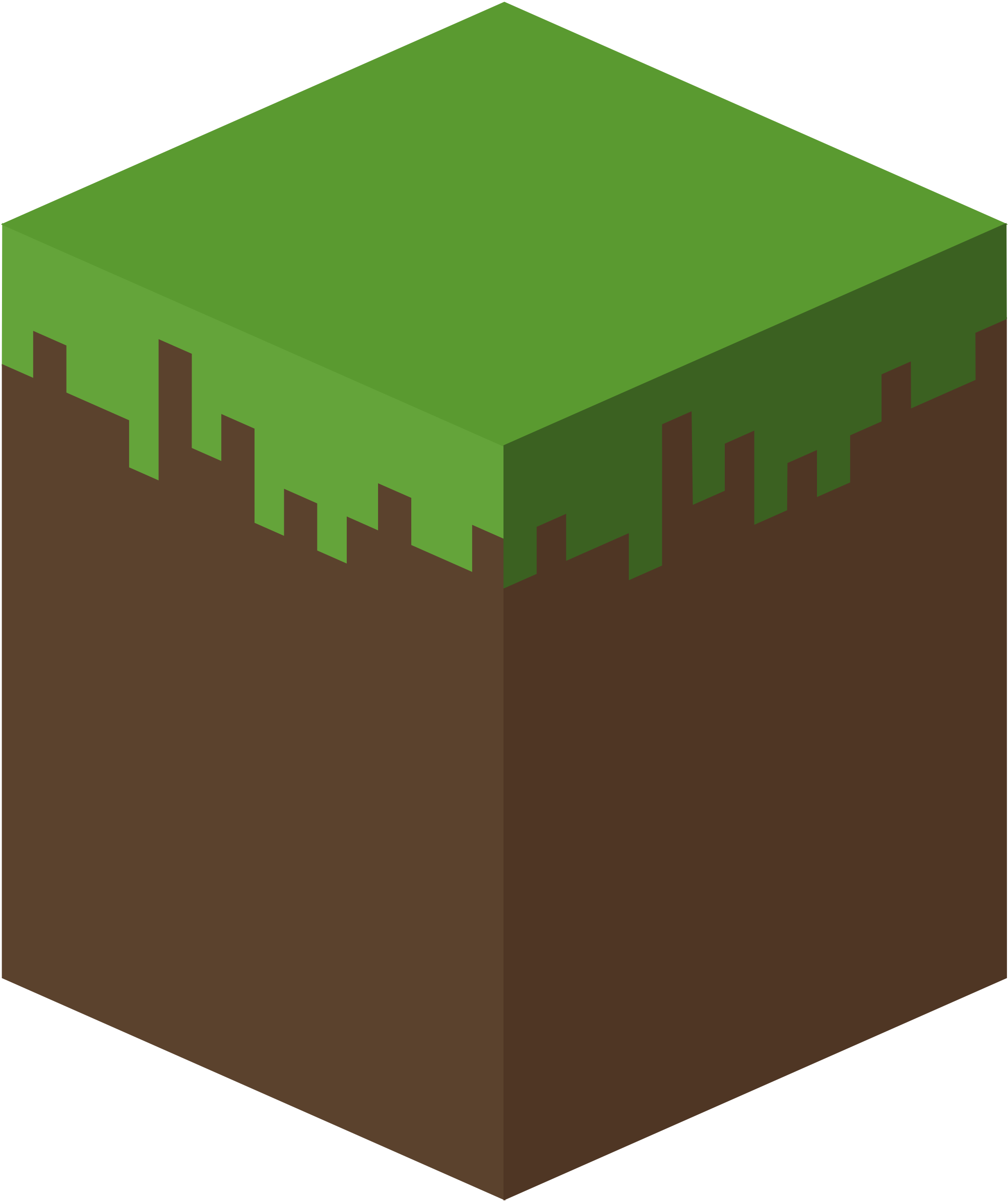 Minecraft PNG transparent image download, size: 625x1042px