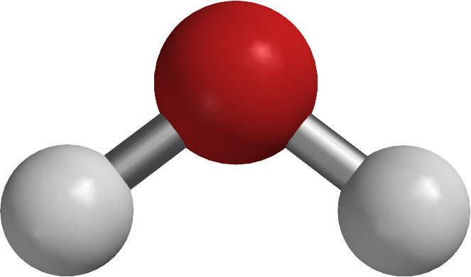 Water Vapor Molecular Structure