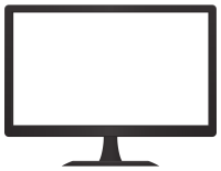 Monitor de computadora PNG