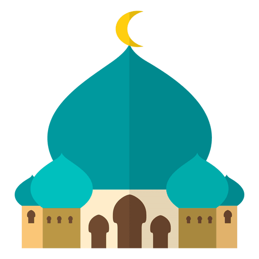 Mosque Icon Vector For Muharram Design