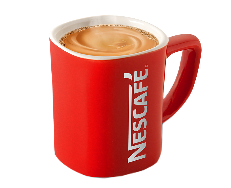 красная кружка Nescafe кофе PNG