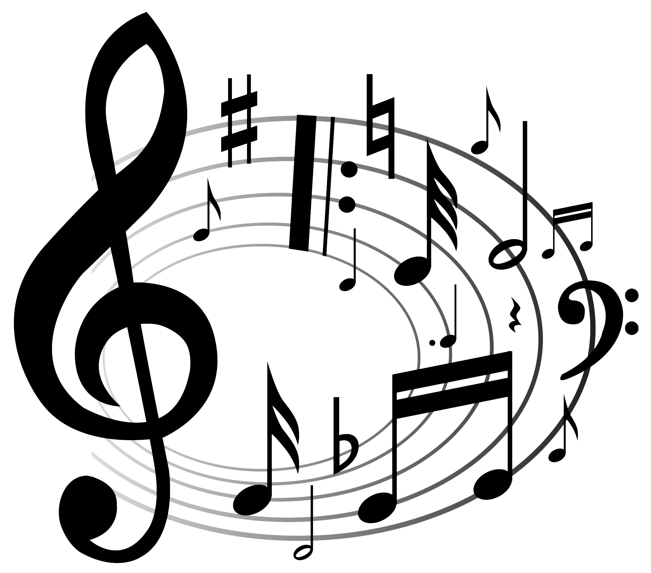 notas musicales PNG