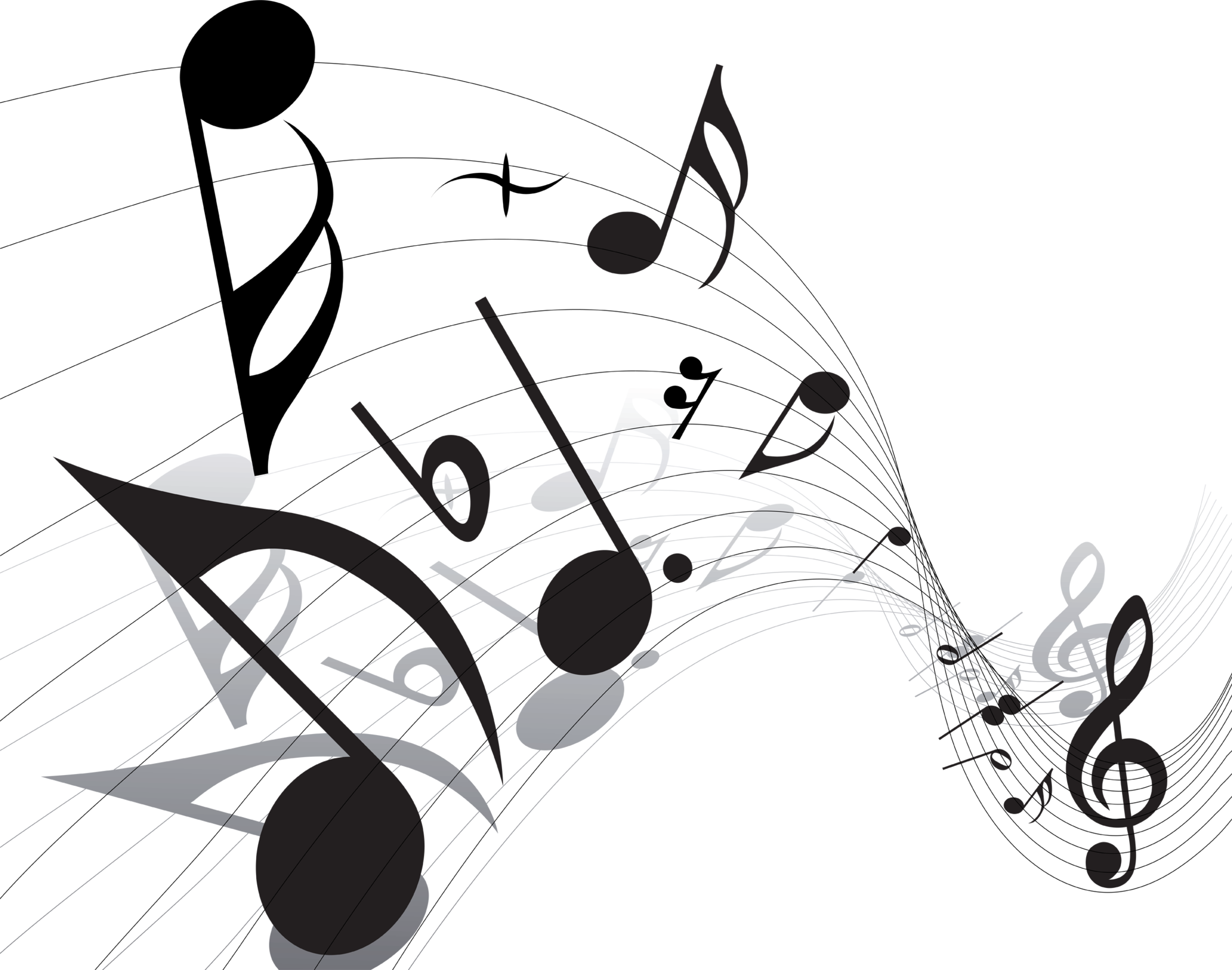 notas musicales PNG