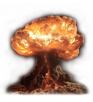 Nuclear explosion PNG images 