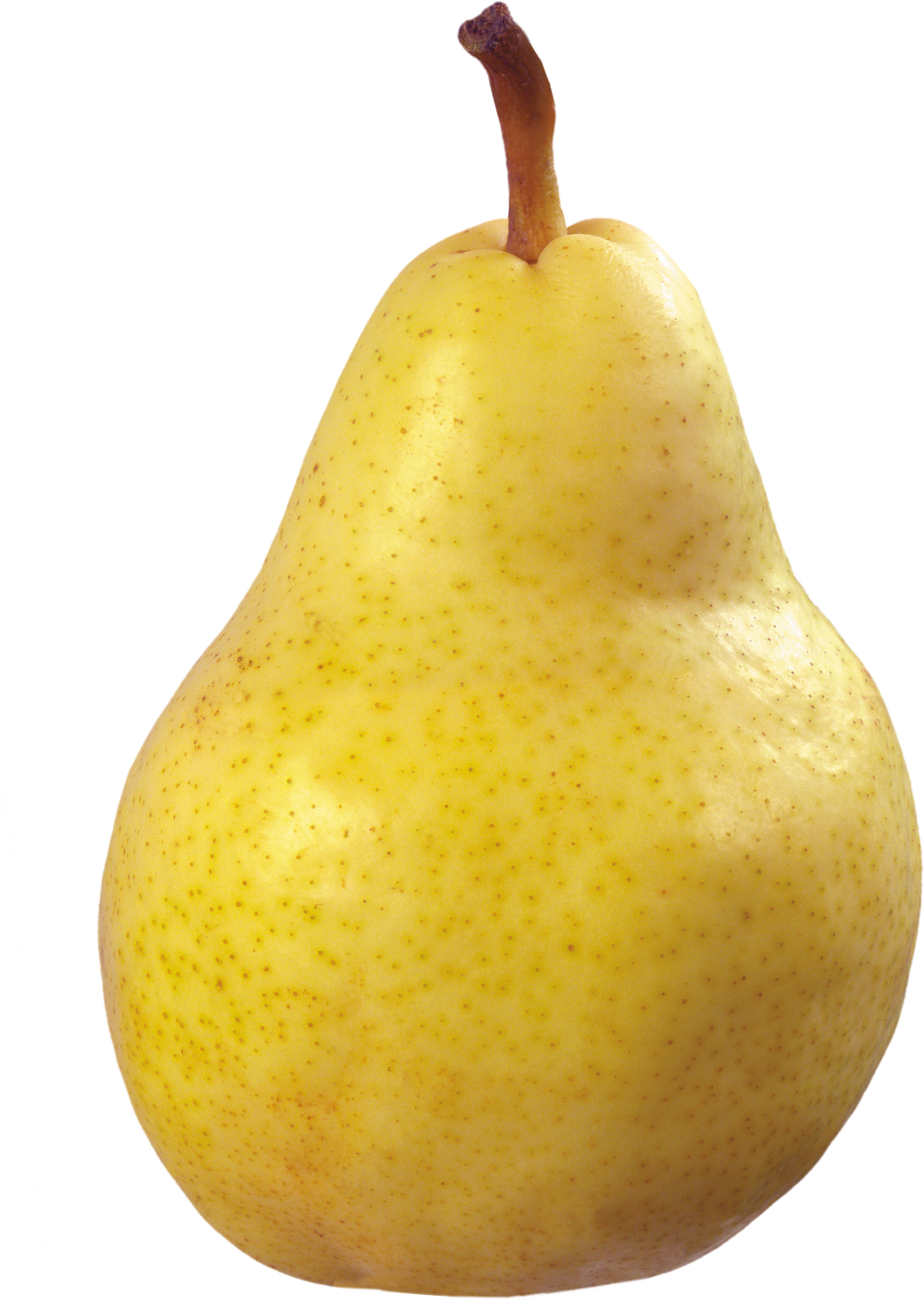 Yellow pear PNG image